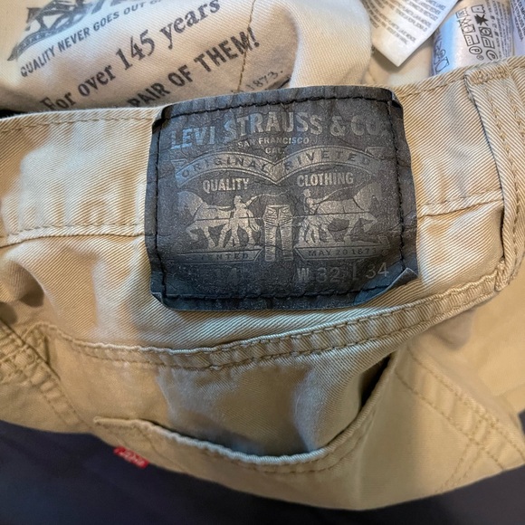 Men’s Levi’s 514 Denim Dress Jeans 32 x 34 - Picture 2 of 3